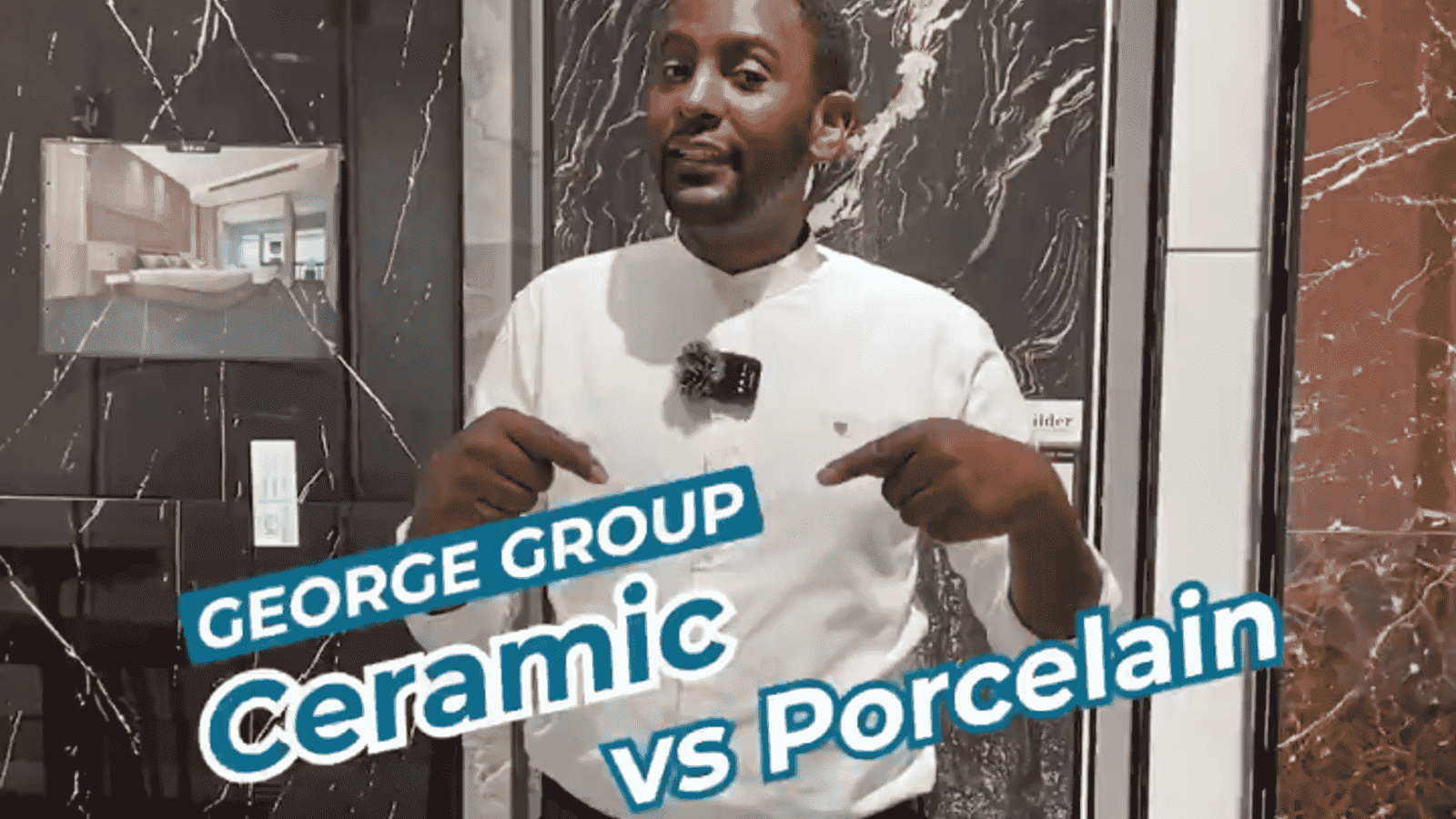 The difference between ceramic tiles and tiles